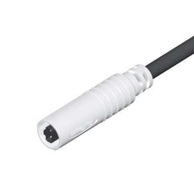 SPE 6P-P8 Male Straight Connector, Snap-in Molded Cable, Contacts: 2, Shielded, IP67