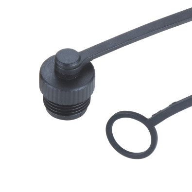 M12 Protection Cap for Female Panel-mount Connector, IP68